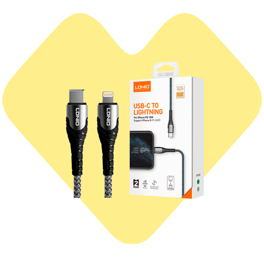 Cable Tipo-C a Lightning 2 Metros LDNIO