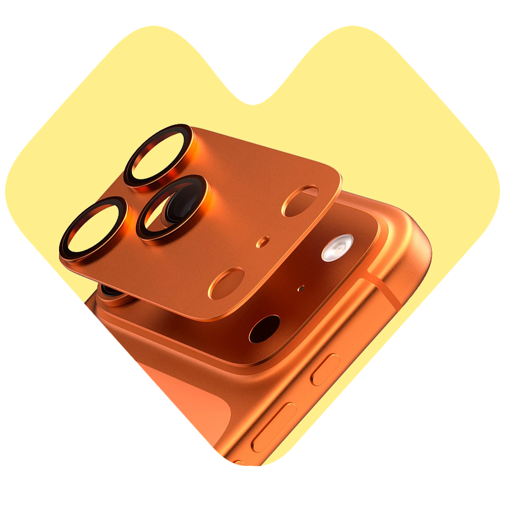 Mica de Cámara Completa Naranja